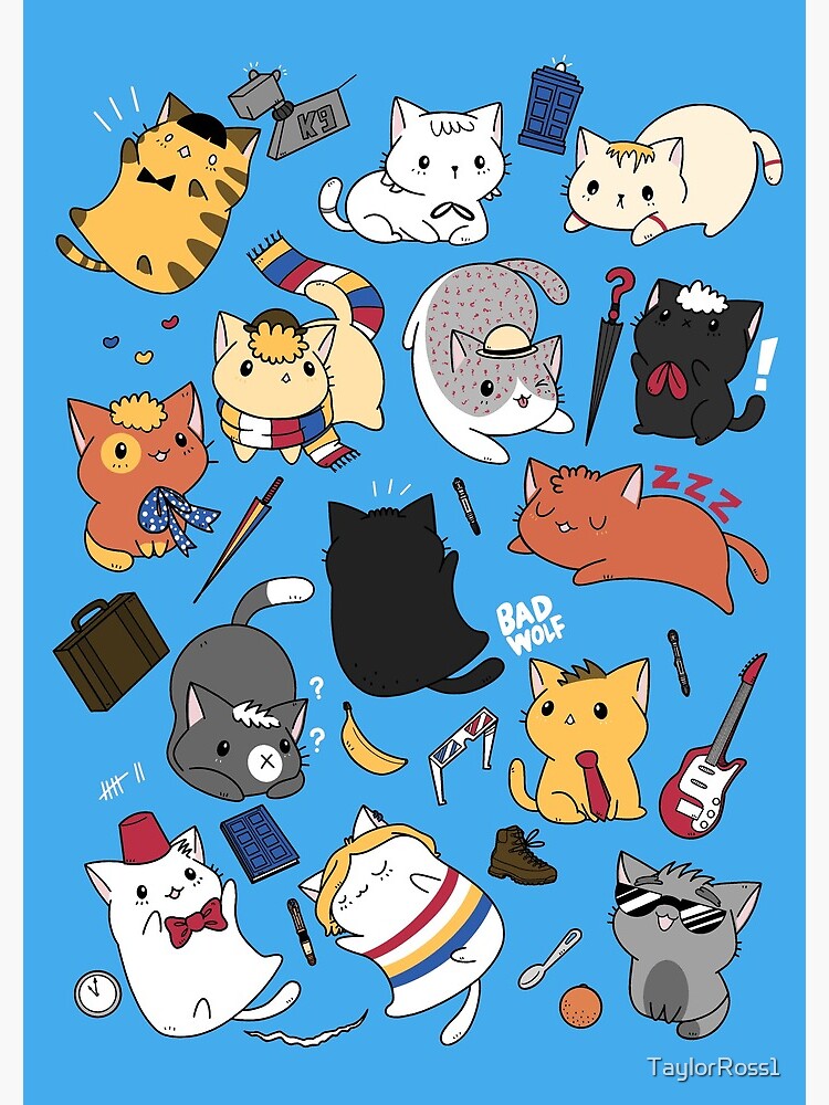 Thumbnail 3 of 3, Journal, Time Lord Kittens designed and sold by TaylorRoss1.