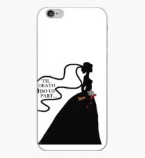 Black Widow Bride - Until Death Do Us Part iPhone Case