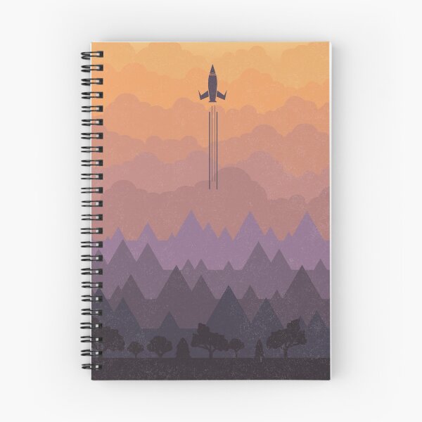 Item preview, Rocket Through Morning Clouds  designed and sold by SphereZones.