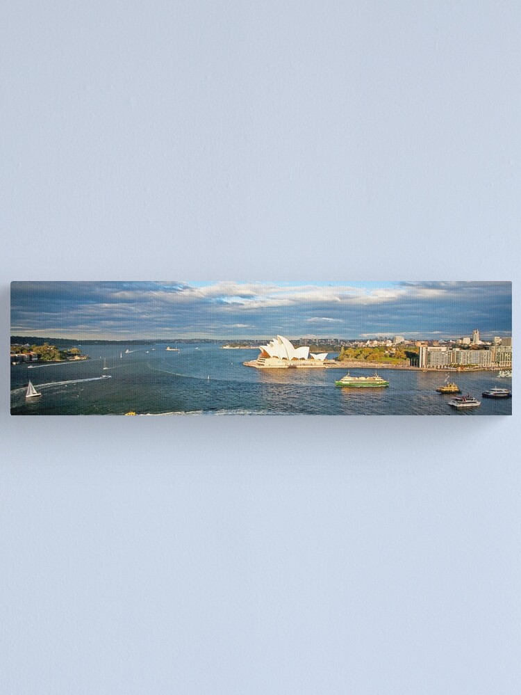 Thumbnail 2 of 3, Canvas Print, Sydney Harbour designed and sold by Richard Windeyer.