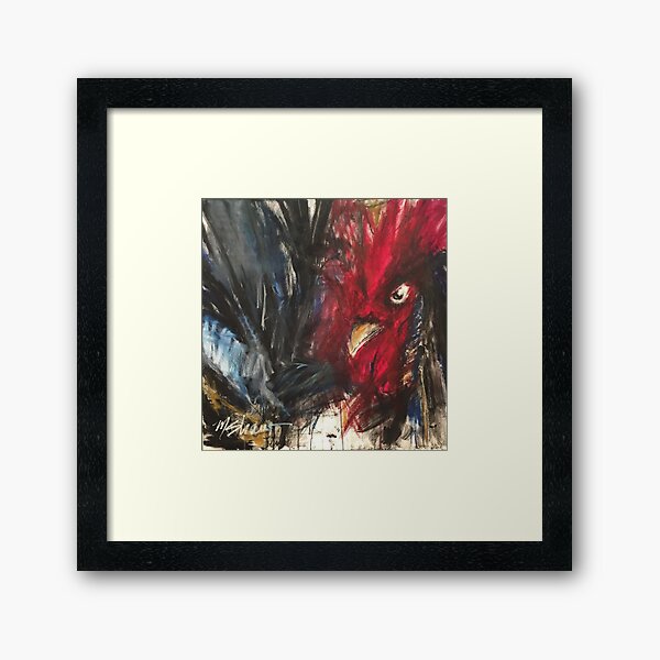 Rooster 2 Framed Art Print