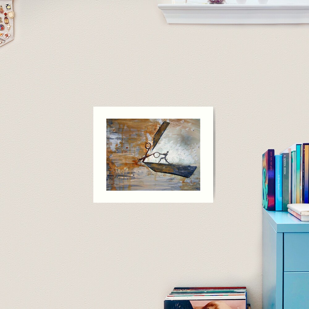 First cut is the deepest... Art Print