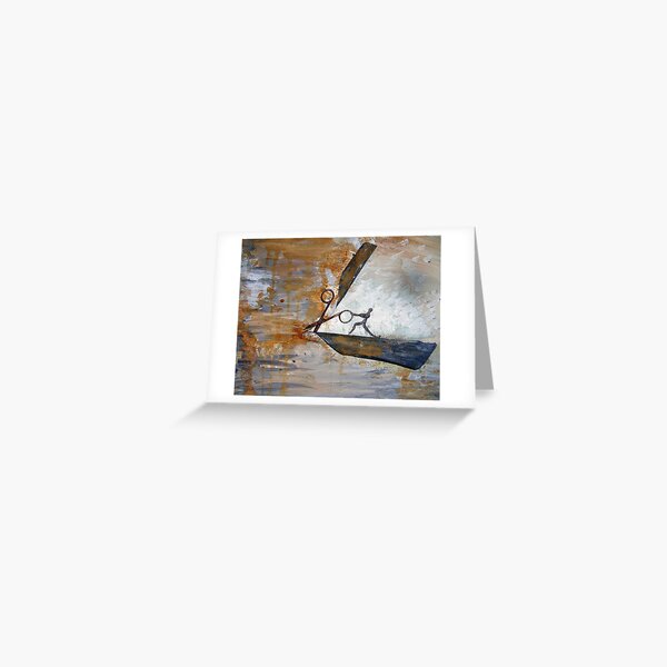 First cut is the deepest... Greeting Card