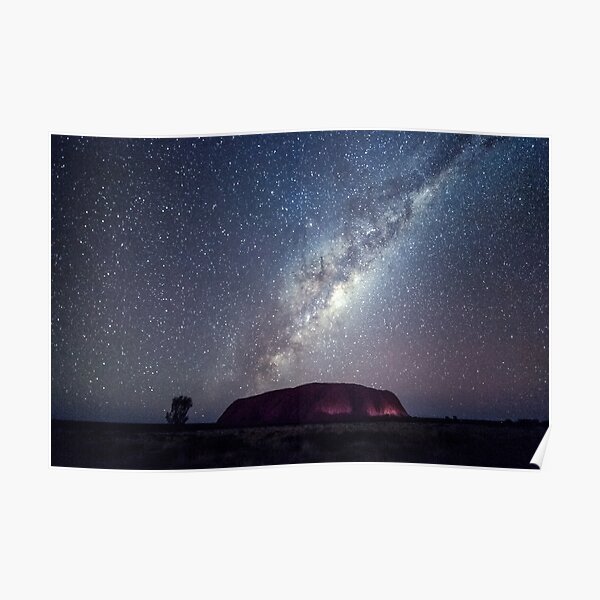 Uluru Stars Poster