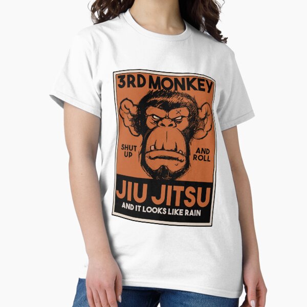 Item preview, 3rd Monkey Jiu Jitsu designed and sold by groundshark.