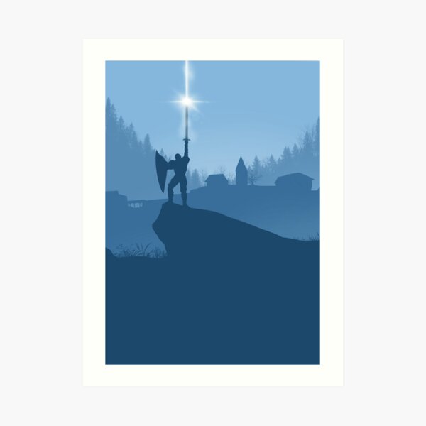 The Paladin Art Print