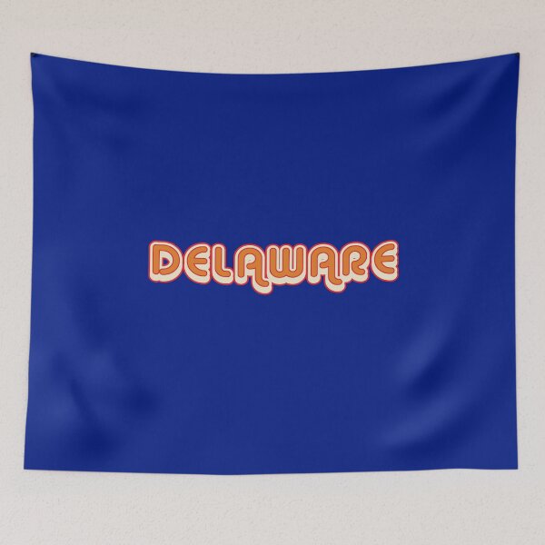 Item preview, Delaware 1970s vintage design with shadow designed and sold by webdango.