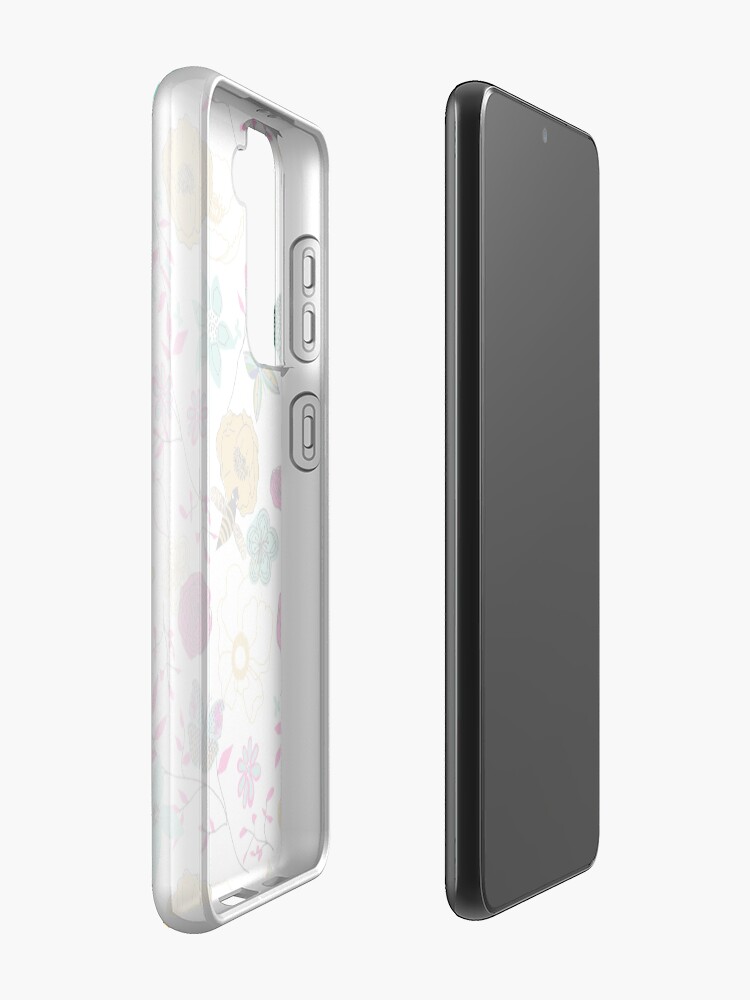 Alternate view of Bees and Butterflies Case & Skin for Samsung Galaxy