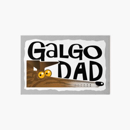 Aperçu de l'œuvre Papa Galgo (bringé noir) créée et vendue par RichSkipworth.
