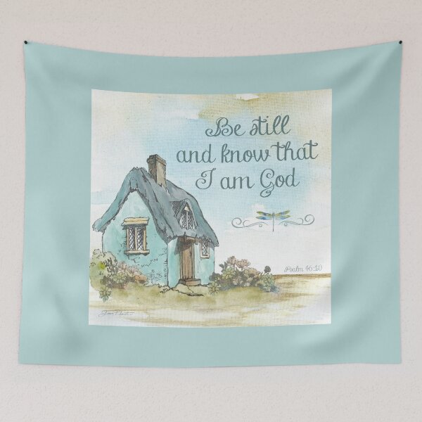 Item preview, Cottage with Psalm designed and sold by Jean Plout.