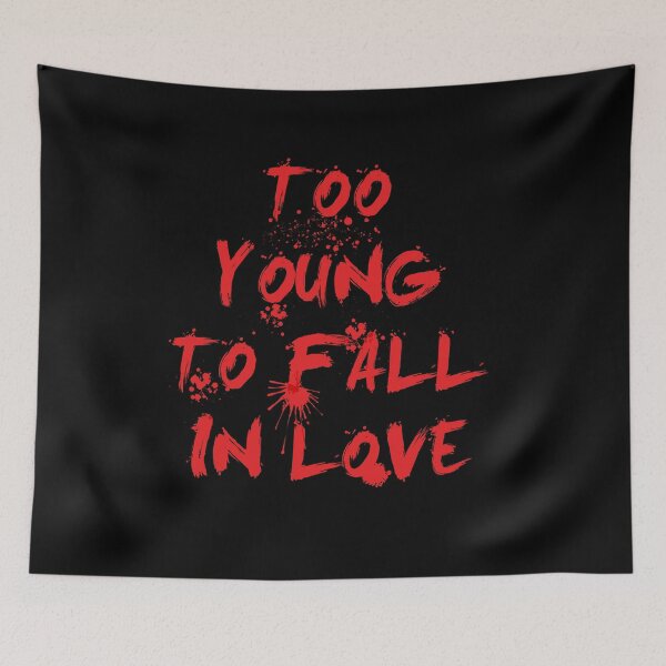 Item preview, Too young to fall in love. Rock and Roll gifts. designed and sold by paulo silveira.
