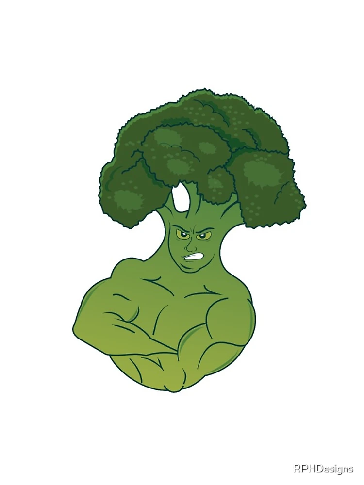 Thumbnail 4 of 4, iPhone Case, Muscle broccoli designed and sold by RPHDesigns.