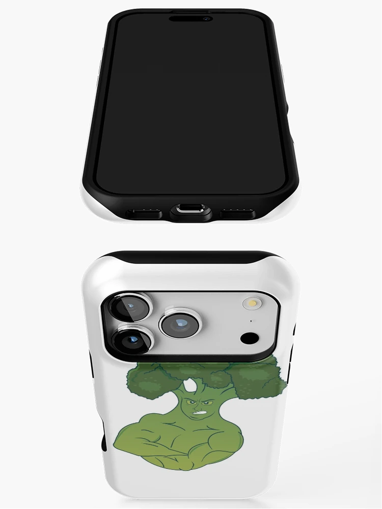 Thumbnail 3 of 4, iPhone Case, Muscle broccoli designed and sold by RPHDesigns.