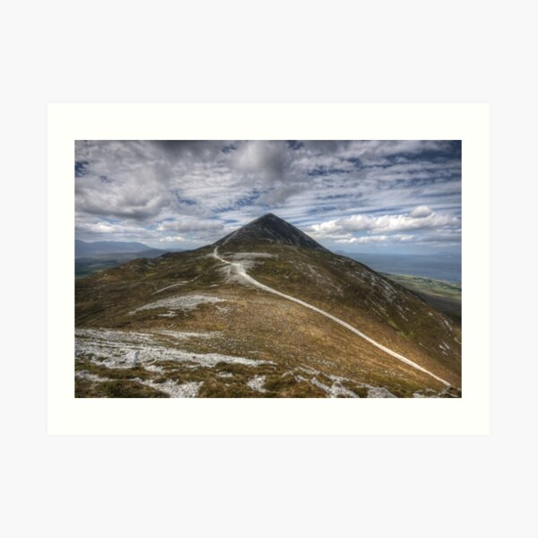 Croagh Patrick view Art Print