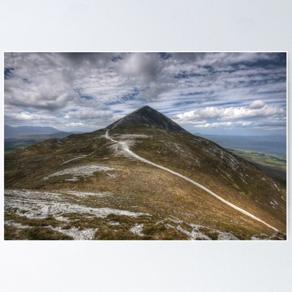 Croagh Patrick view Poster