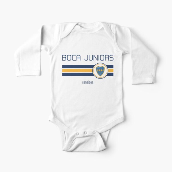 Superliga - Boca Juniors (Away Yellow) Body de manga larga para bebé