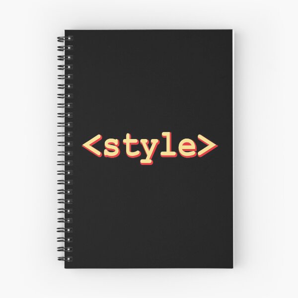 Aperçu de l'œuvre Balise de style HTML développeur de concepteur web créée et vendue par alltheprints.