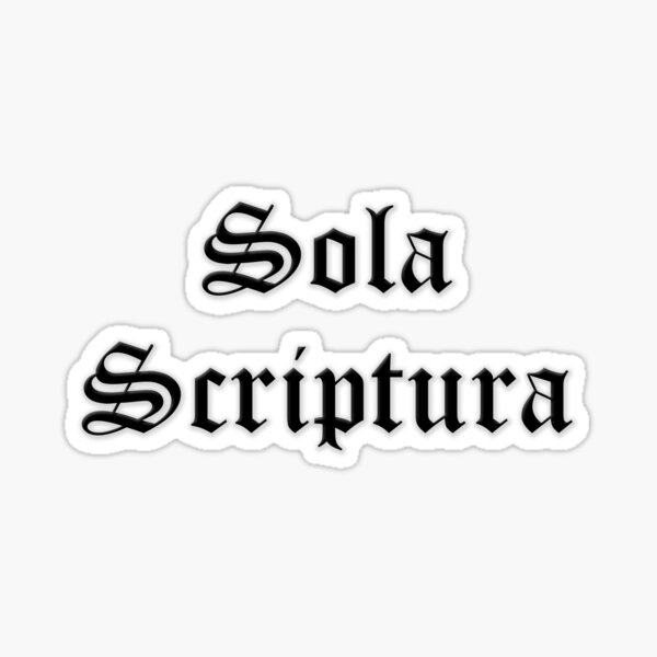 Sola Fide Seal - Decal