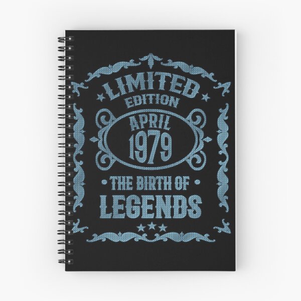 Item preview, April 1979 - Funny Legends 40th Birthday Ugly T-Shirt designed and sold by Dubbra.