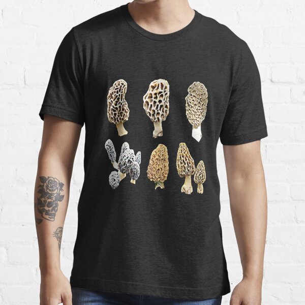 "Variety of Morel Mushrooms" Tshirt for Sale by natnat7w Redbubble