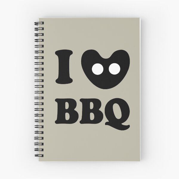 Item preview, I Love BBQ in black designed and sold by infinitygrafix.