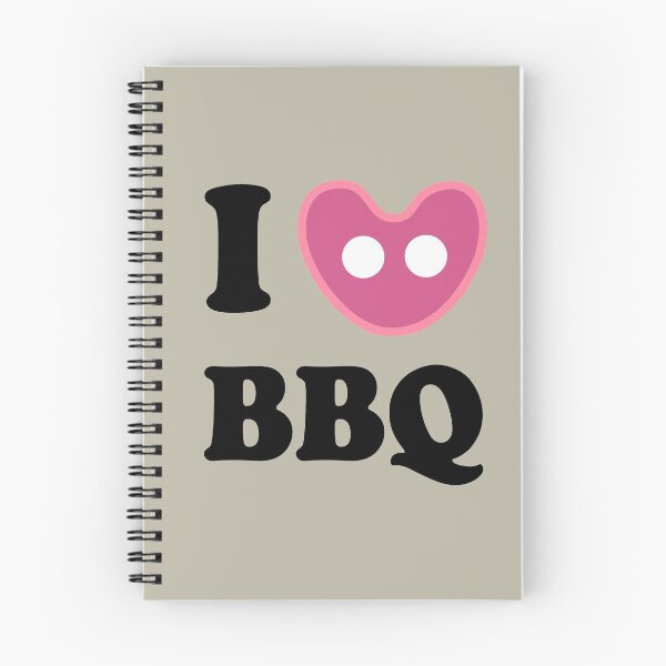 Item preview, I Love BBQ in Pink and Black designed and sold by infinitygrafix.