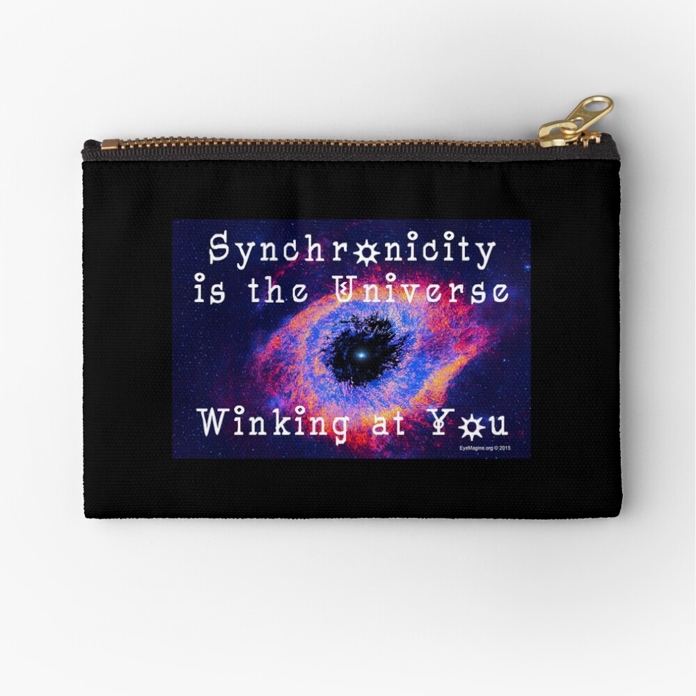 Synchronicity Zipper Pouch