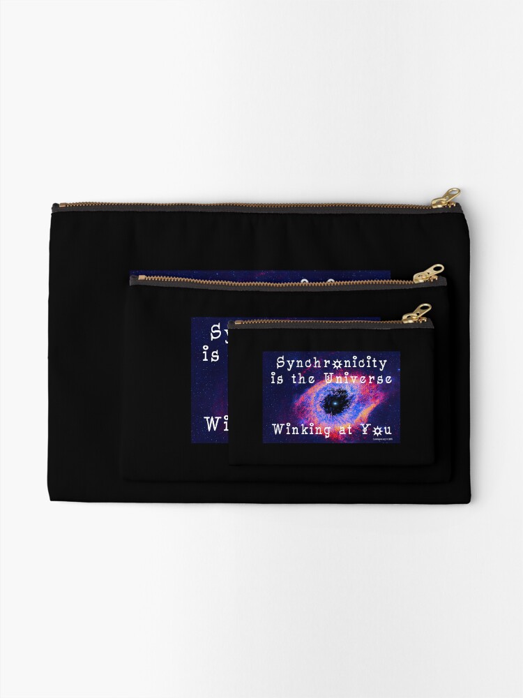 Alternate view of Synchronicity Zipper Pouch