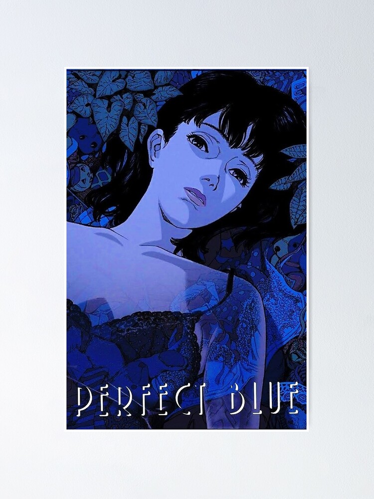 Perfektes Blaues Plakat Poster Von Ukawa Redbubble