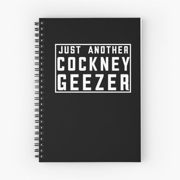 Item preview, Just Another Cockney Geezer designed and sold by MandWthings.
