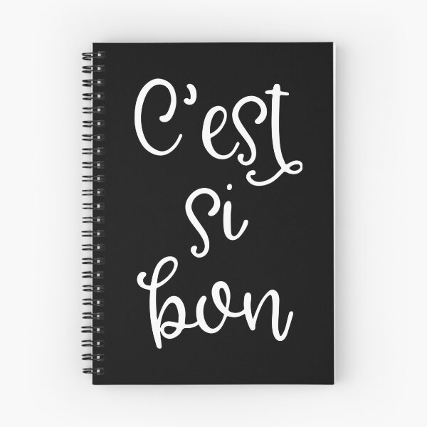 Item preview, C'est si bon. French approval. It's so good! In cheerful, romantic white script. Optimistic.  designed and sold by kierkegaard.