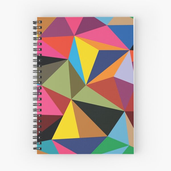 Item preview, Modern Multicolored Triangle Abstract designed and sold by shabzdesigns.