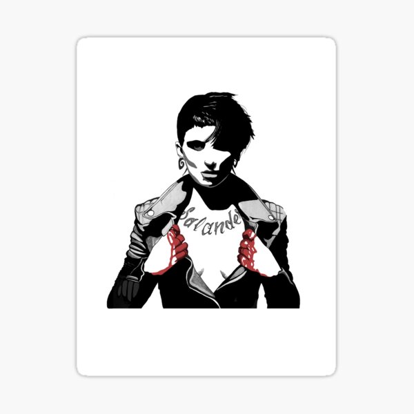 Lisbeth Salander - Light Sticker