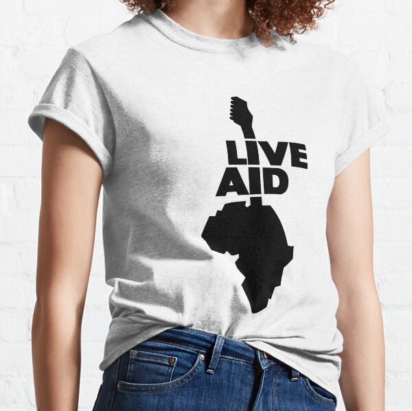 Live Aid Concert Classic T-Shirt