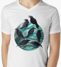 Die Versammlung T-Shirt mit V-Ausschnitt