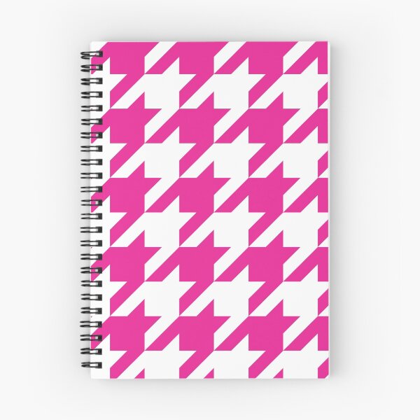 Item preview, HotPink Large Houndstooth designed and sold by ImageNugget.