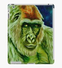 Grüner Gorilla iPad-Hülle & Klebefolie