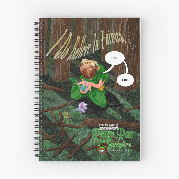 Item preview, I do believe in fairies- Peter Pan designed and sold by Gary Brantner of Rentnarb Studios Comics .