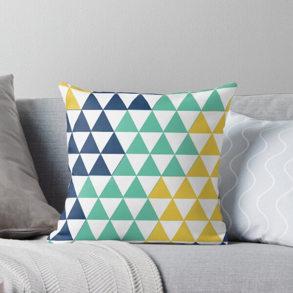 Item preview, Modern Pastel Colors Triangle Pattern designed and sold by shabzdesigns.