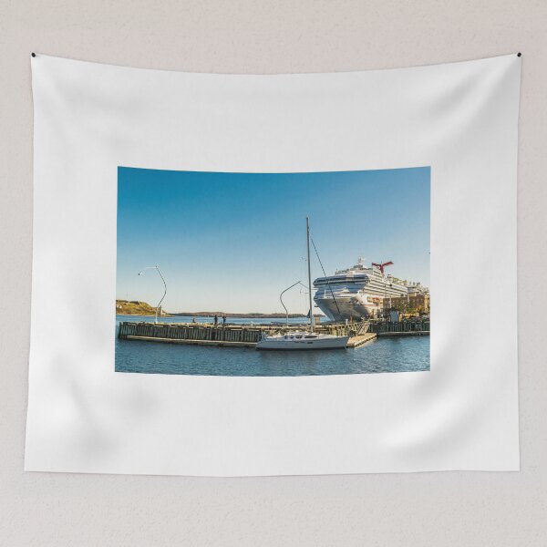 Item preview, Carnival Sunshine Cruise Ship in Port of Halifax, Canada designed and sold by debbieannpowell.