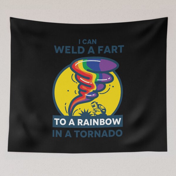 Item preview, Welding Humor Product  I Can Weld A Fart To A Tornado  Welder Career Gifts design designed and sold by stuch75.