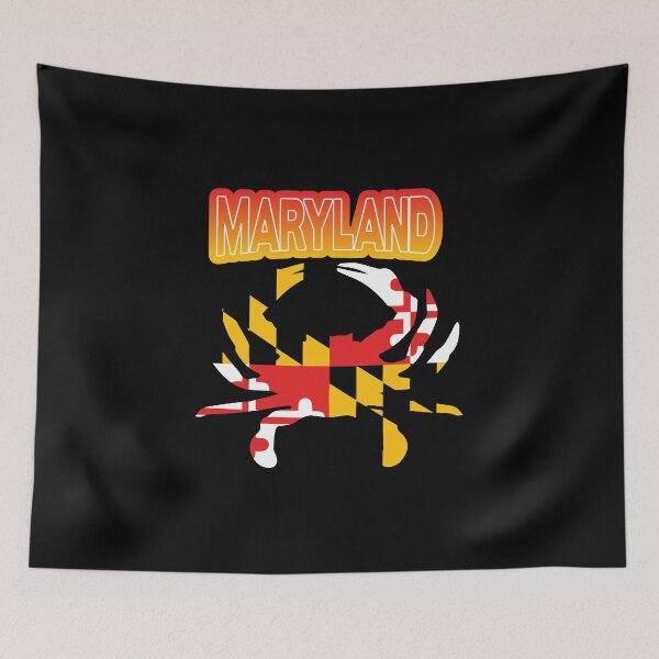 Item preview, Maryland Flag product   Cool MD Crab Symbol  State Souvenir Gifts design designed and sold by stuch75.