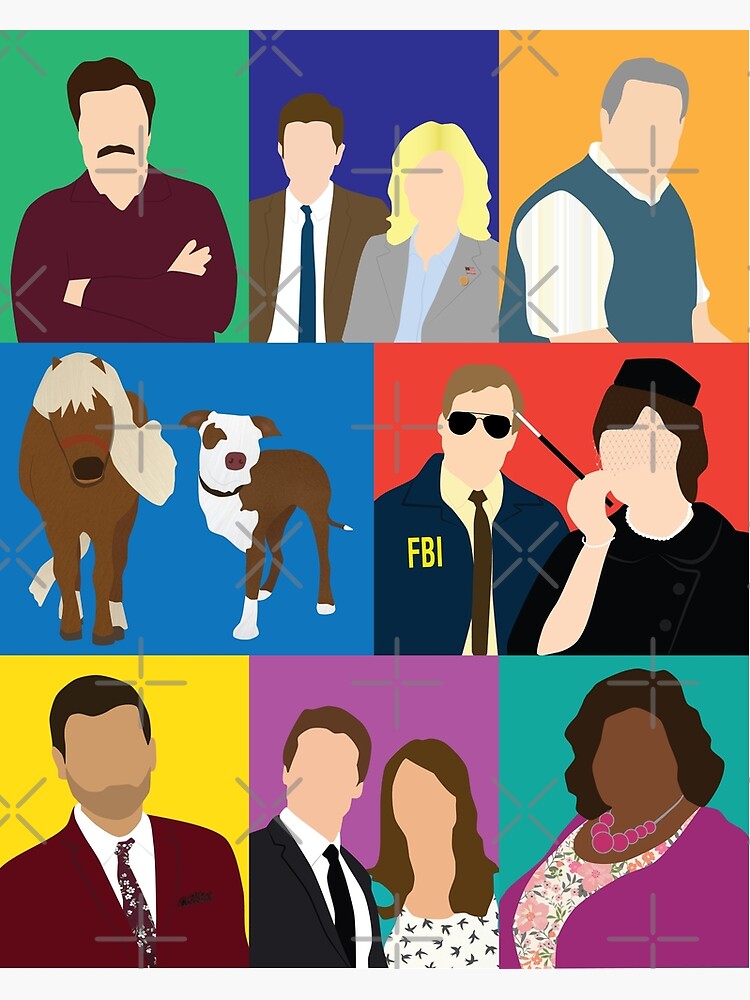 Disover Parks and Rec Premium Matte Vertical Poster