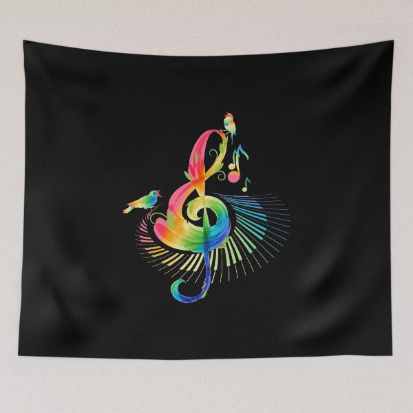 Item preview, Colorful Piano Keys product  Music Symbol Notes   Musician Gift Ideas design designed and sold by stuch75.