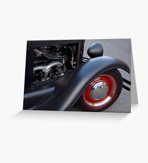 Street Rod Greeting Card