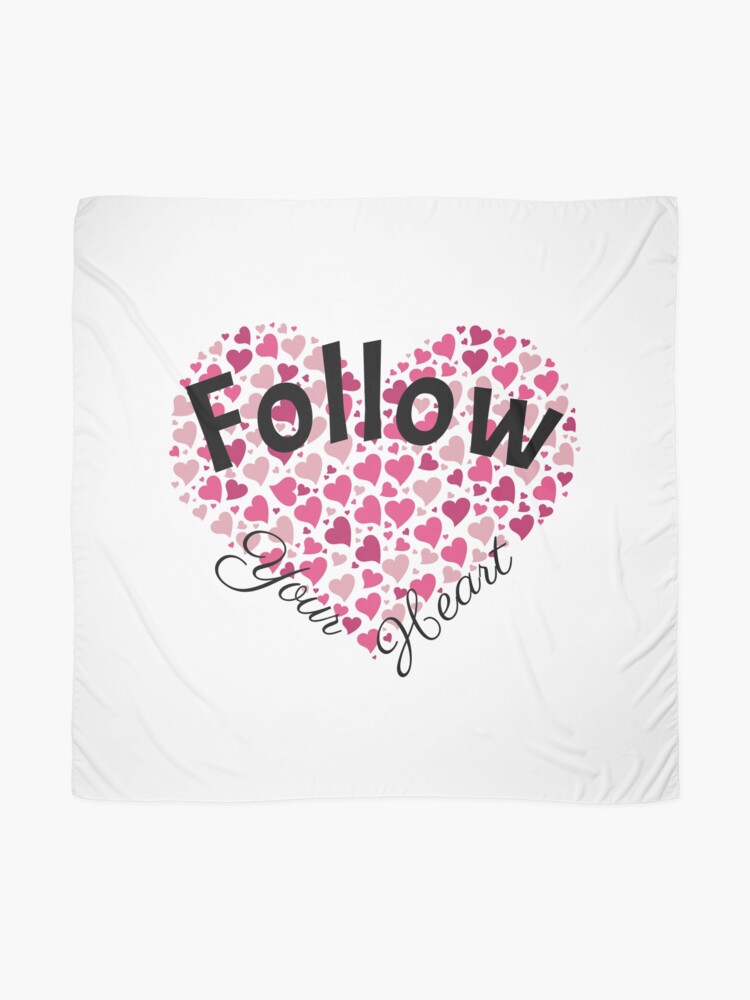 Alternate view of Follow Your Heart Scarf