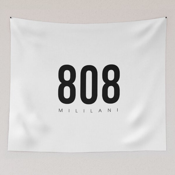 Item preview, Mililani, HI - 808 Area Code design designed and sold by CartoCreative.
