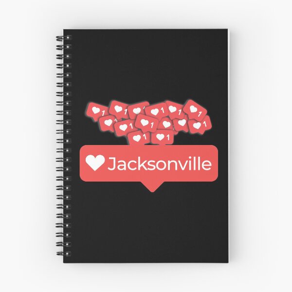 Item preview, Love My Jacksonville Florida Notification Hearts designed and sold by elhefe.