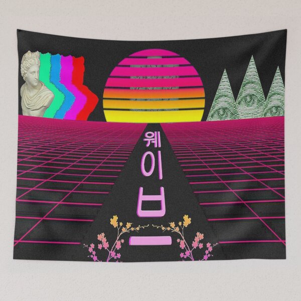 Item preview, Vaporwave Gridlock World designed and sold by Mantiraptor.