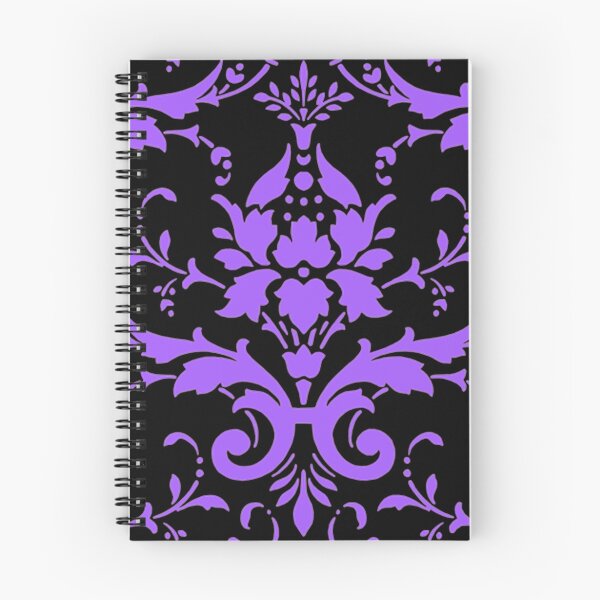 Item preview, Elegant Vintage Purple Damask Pattern designed and sold by shabzdesigns.